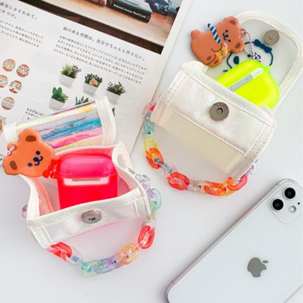 Malá sedmikráska Bear Candy Chain Mini Pouzdro