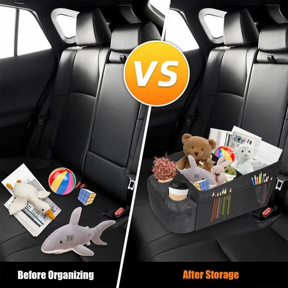 Multi Pocket Car Trunk Organizer Large Capacity Foldable 600D Oxford Fabric Storage Box