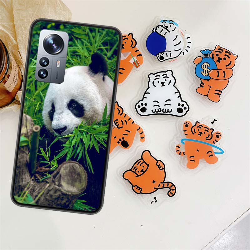 Panda Baby, Giant Panda Family Phone Case For Xiaomi Poco X7 X6 M8 M7 M6 M4 M3 X4 Pro F7 Ultra M5S Mi 14 14T 15 15T 12T 10T Pro