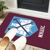 Football Club Emblem Office Rug Chair Mat, Game Carpet, Suitable for Front Door, Bedroom, Living Room, Desk, Holiday Gift