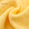 25x25CM Square Towel Ultra Soft Bamboo Fiber Hanging Loop Quick Drying Super Absorbent Kindergarten Kids Baby Hanging Hand Towel Small Washcloth