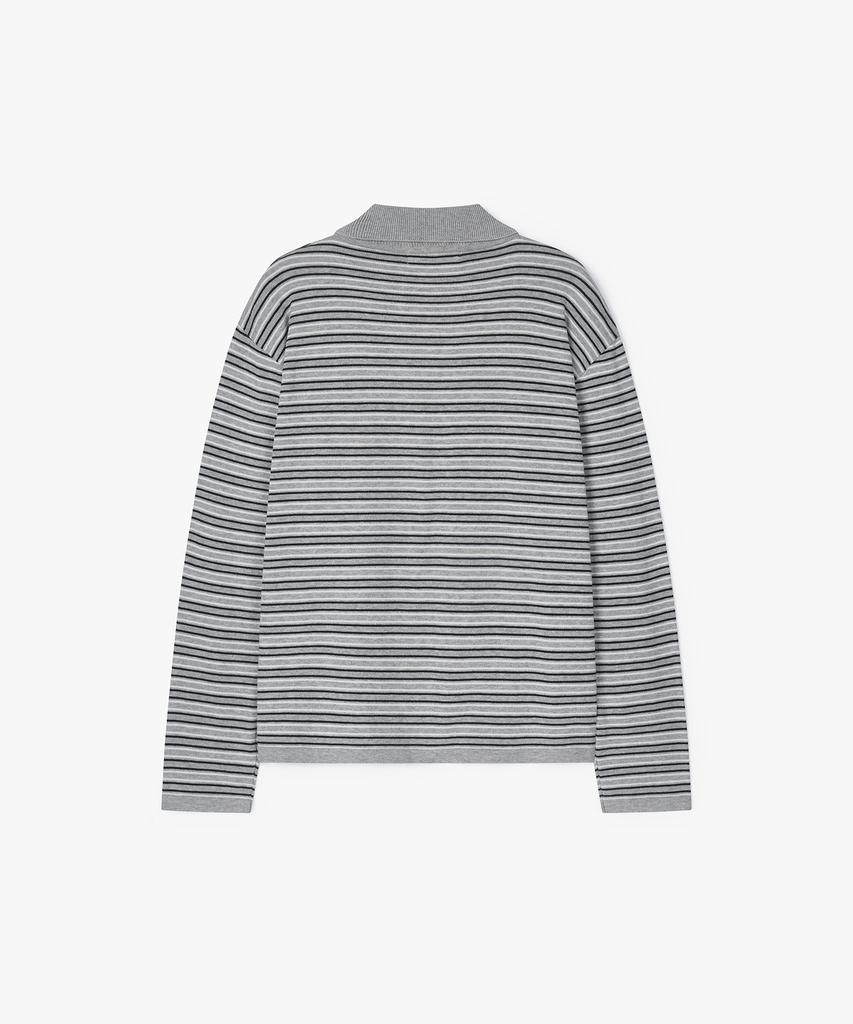 Peullojeulum Lecce Polo Cotton Knit Gray