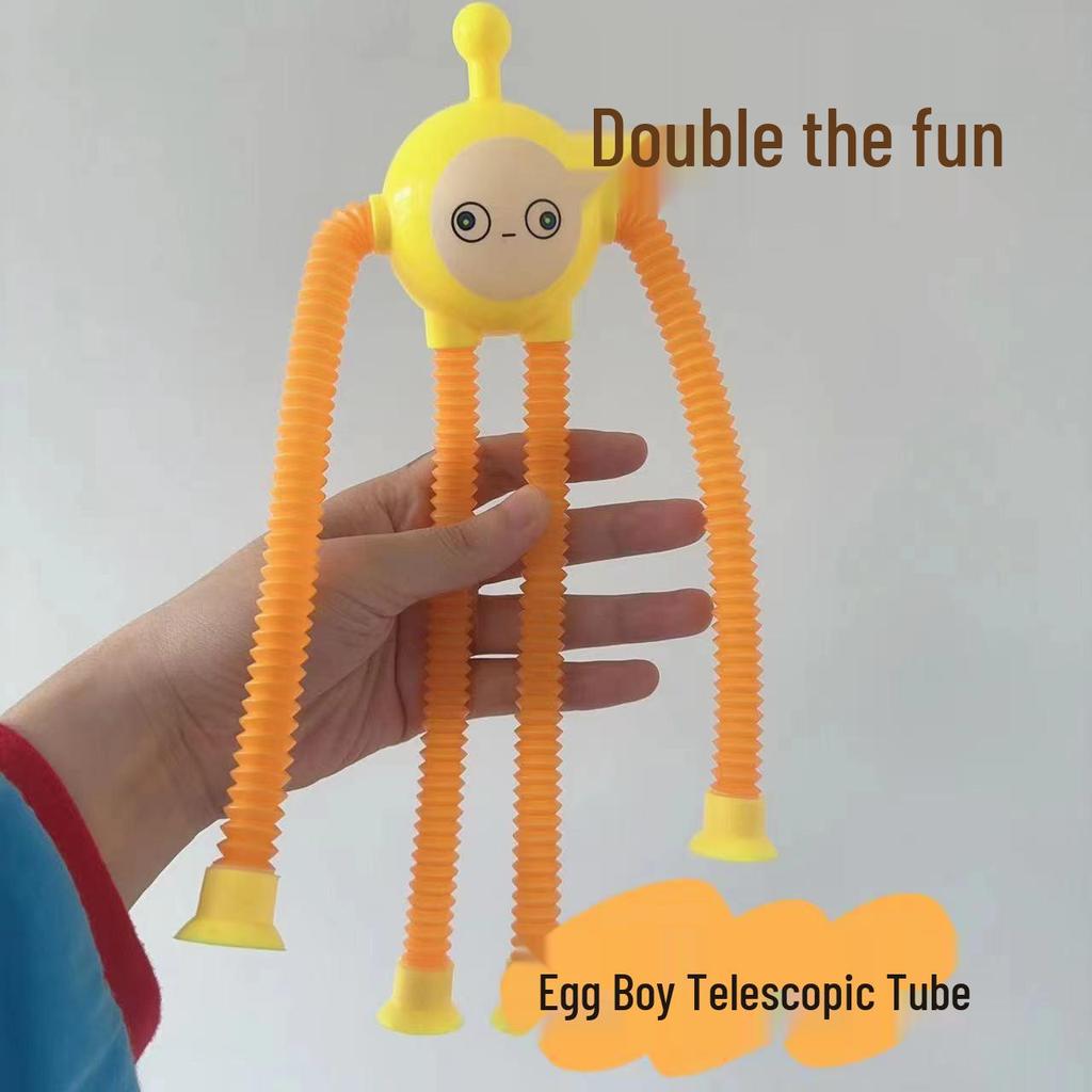 Alien Telescopic Tube Toy: Ever-Changing Stretch Puzzle for Fun and Decompression