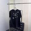 2026 Koreanisches Lässiges Luxus-T-Shirt mit Stickerei, kurzärmelig