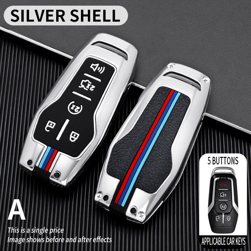 

Applicable To Lincoln Car Key Bag 2016 Lincoln MK MKZ MKC Keychain Remote Control Protective Case New Male