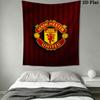 Unbeatable MUFC ForceWall Hanging Printed Fabric Blanket Decorative Tapestries for Bedroom Living Room Home Decor