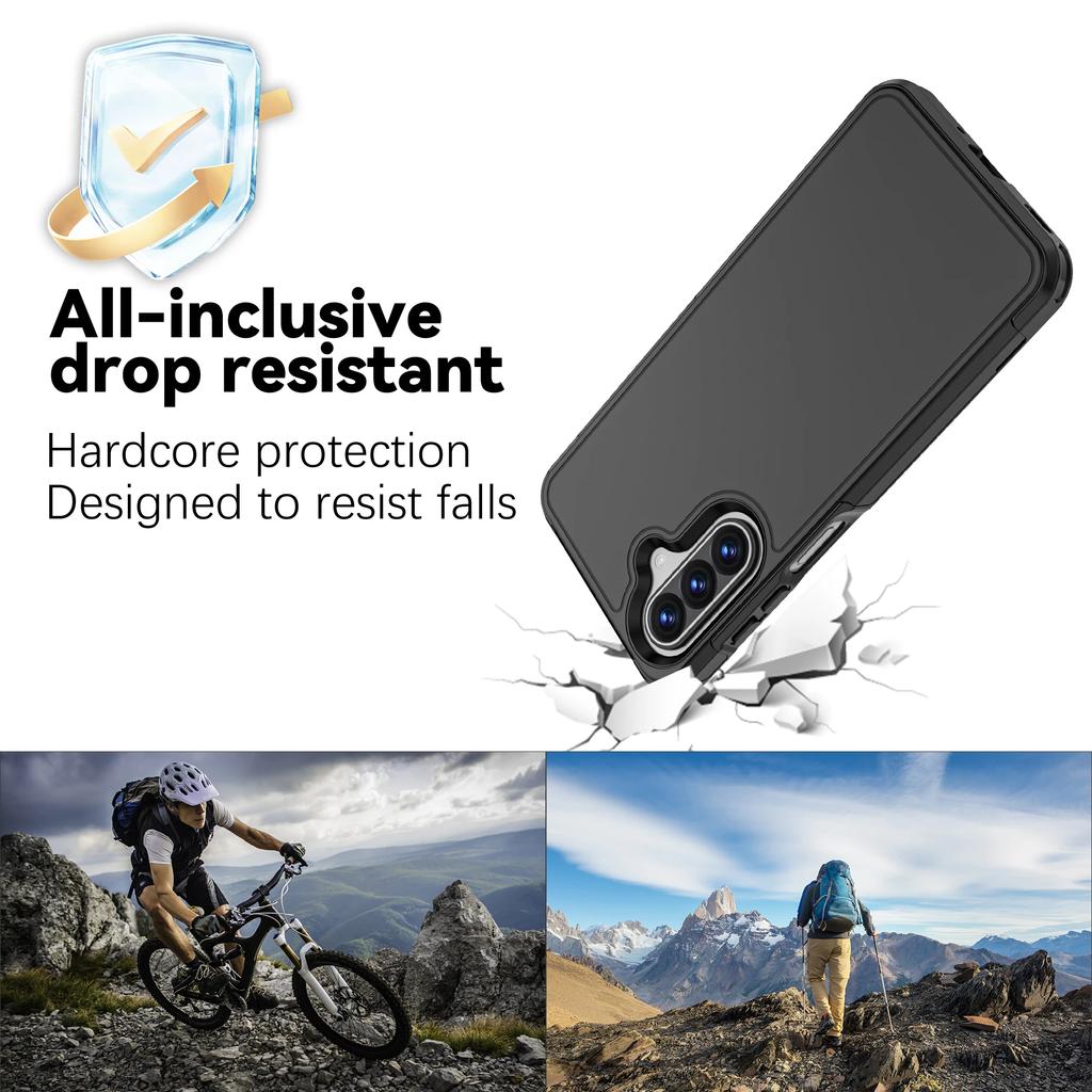 Coque antichoc et anti-poussière pour Samsung Galaxy A17 5G S25 FE A16 A15 A14 A55 A56 A54 A36 S24 Ultra S23 S22 Plus