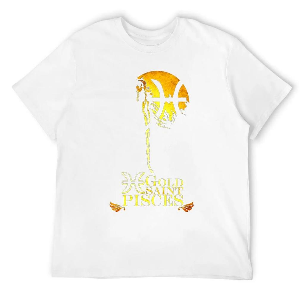 Pisces Twelve Constellation (1) T-shirt Round Neck Sports Top Tee Funny Leisure Nerd USA Size