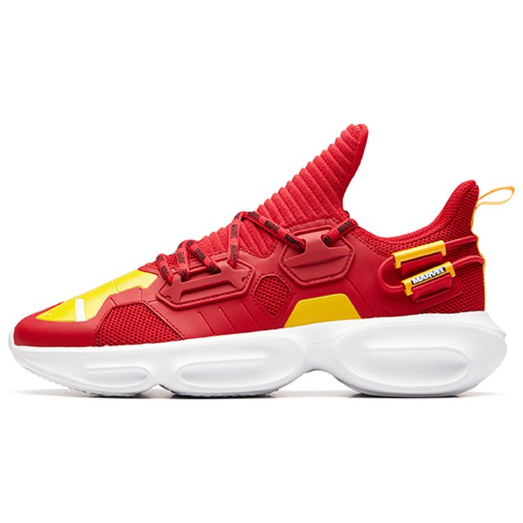 

MARVEL x Anta Mesh Cushioning Slip Resistant Low top Running Shoes Men s Red Yellow 91928807-8 39