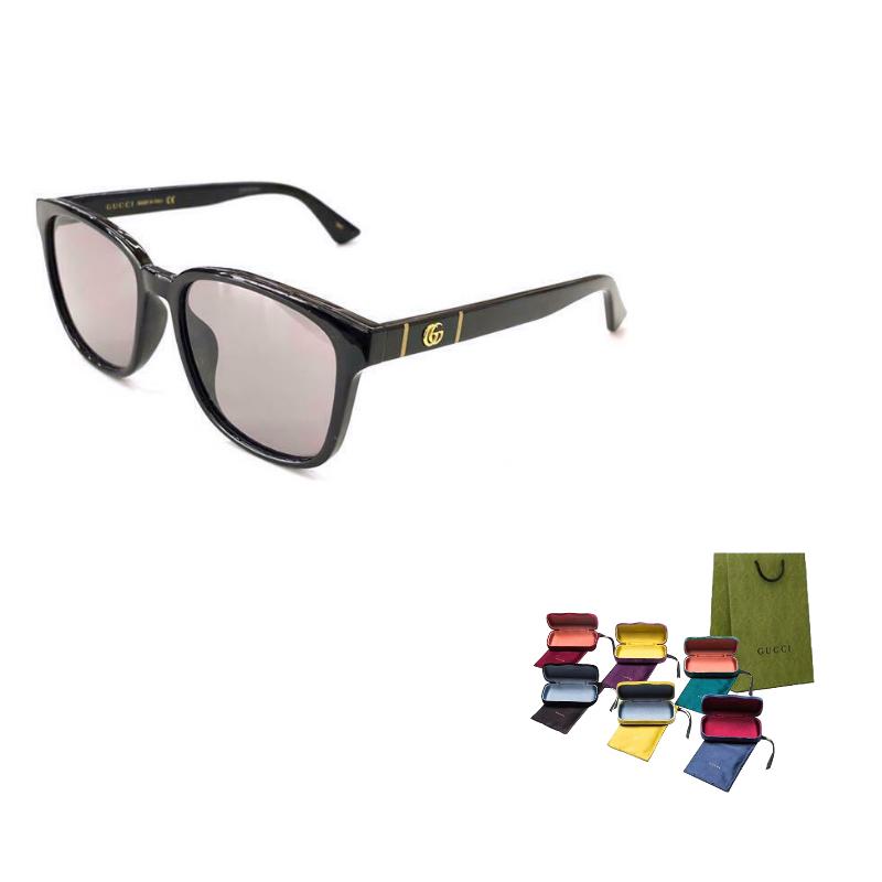 Gucci UV Protection Large Frame Square Frame Sunglasses Same Style Unisex