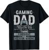 Mens Funny Quote Dad Kids Saying, Father's Day, Gaming Dad T-Shirt Unisex T-Shirt