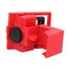 Clamp Type Circuit Breaker Lockout Industrial Electric Power Insulation Safety Lock for Handle Small Than 42mm