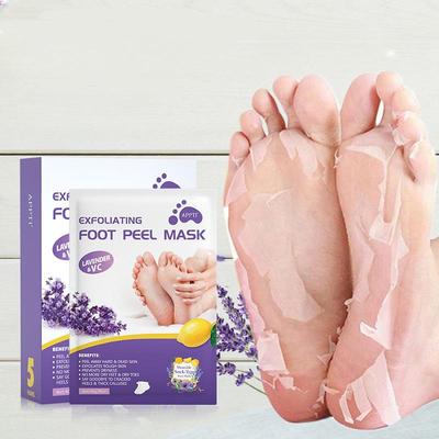 Lavendel Exfoliërende Voetmasker Om Dode Huid Te Verwijderen, Voeten te Voeden en de Huid te Bleken