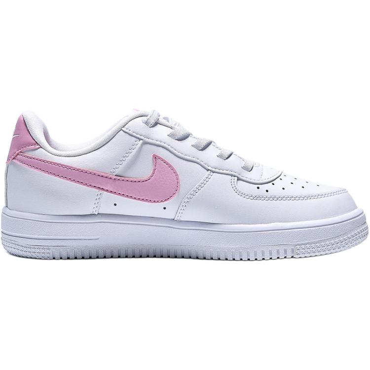 Nike Air Force 1 Easy On Comfortable Versatile Low Top Sneakers Kids Sneakers Pink White IH4498124