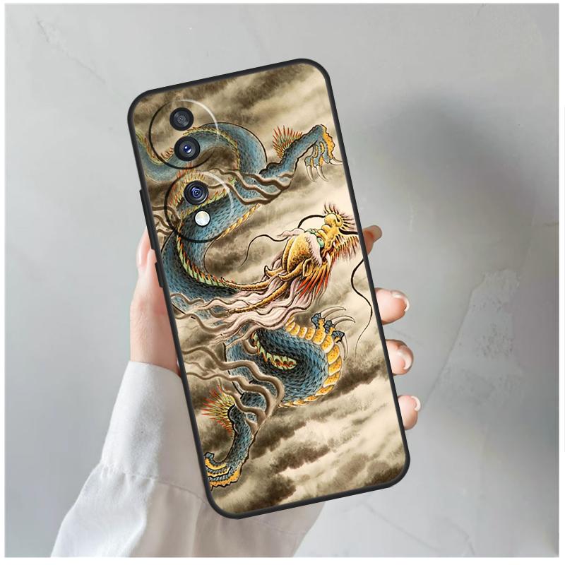 Chinesische Drachen Hülle Für Honor X9a X8a X6a X7a X6 X7 X8 X9 X9b X8b Honor 70 50 90 Lite Magic 5 6 Pro Cover