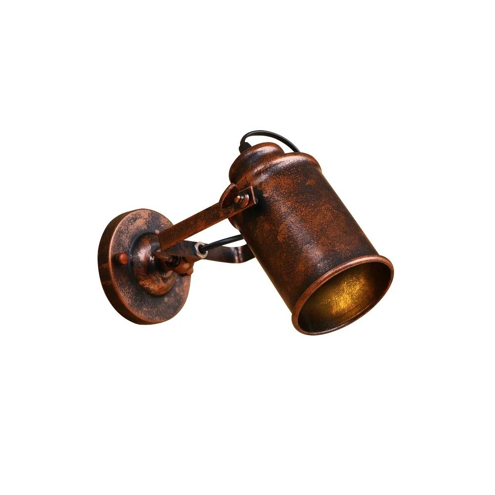 

Industrial Wall Lamp Vintage Rustic Wall Light Adjustable Retro Rust Home Decor Fixture For Room Aisle Entrance staircase Loft