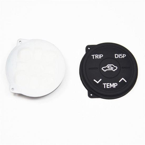 Steering Wheel Control Rubber Button Cushion For Toyota Prius XW30 MK3 2009-2018