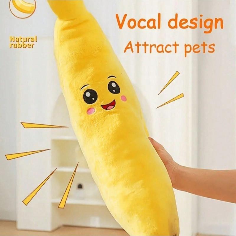 Interactive Teething Toy - Helps Relieve Pet Anxiety, Soft Polyester Material, No Battery Required