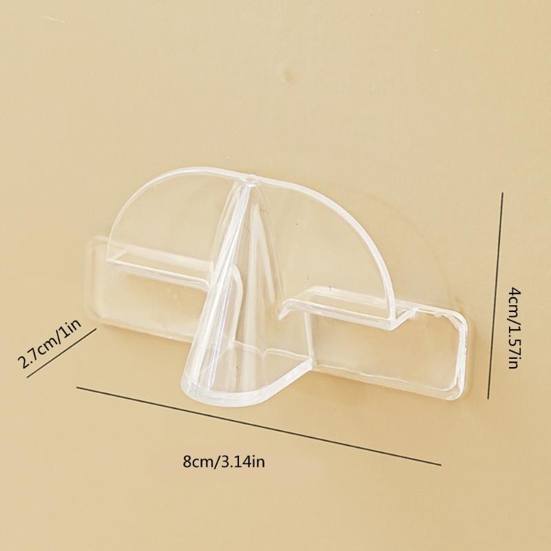 10Pcs Wall Mounted Eyeglasses Organizers Spectacles Storage Rack Glasses Display Holder Sunglass Stand Home Decoration