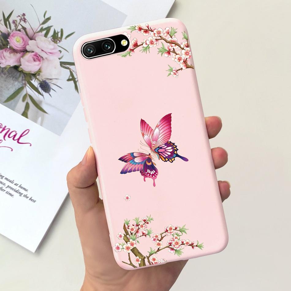 For Honor 10 Case Honor10 COL-L19 COL-L29 Fashion Moon Pattern Soft Silicon Protective Cover Phone Cases