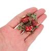 2 Pomegranate Decorative Brooches