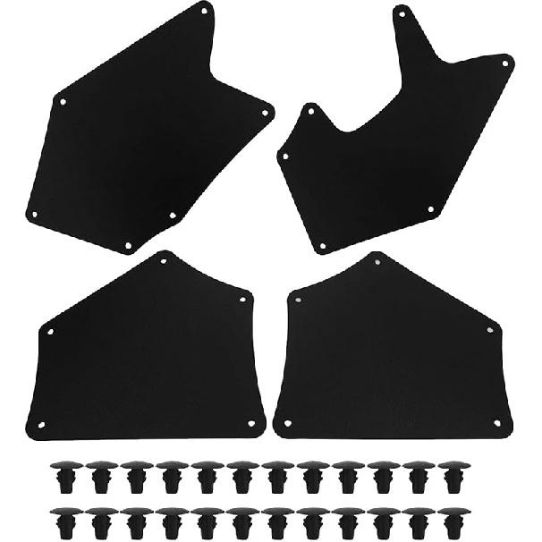 Splash Guard Fender Liner Shields With Clips Compatible With 2003- Toyota 4 Runner 2007-2014 FJ Cruiser 2010-2018 Lexus GX460 2003-2009 Lexus GX470-
