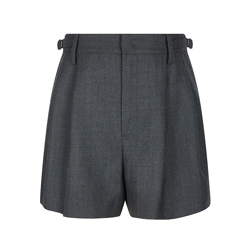 JNBY Women's Loose Fit Straight-Leg Wool Blend Shorts
