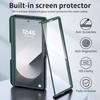 Custodia per Telefono Samsung Galaxy Z Fold 6 con Porta S Pen, Supporto Nascosto, Protezione Schermo, Custodia Protettiva Robusta Antiurto-Verde
