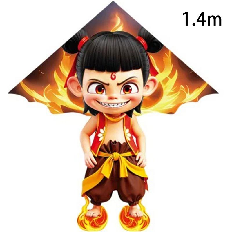 

Аниме Нежа Воздушный змей Мультяшный Складной Детский Воздушный змей Пластиковые Игрушки Детский Воздушный змей Спорт на открытом воздухе Интерактивные игрушки для родителей и детей