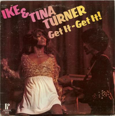 LP Record IKE & TINA TURNER - Get It - Get It SPC3328 PICKWICK 1972 US Soul/Funk Used