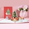 Pop-Up Cards Christmas Party Decorations New Year Greeting Card Party Invitation