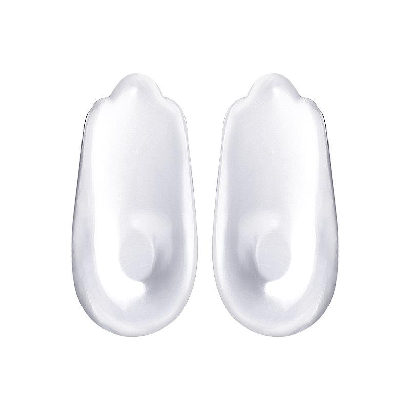 ГЕЛЕВЫЙ Положительный O Задняя Накладка Тип OX Ноги Внутренняя и Внешняя Восьмерка Ортопедическая Пятка Половина Накладки Самоклеящаяся Мягкая Пятка Амортизирующая Стелька