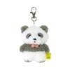 Sunlemon Fluffy Tatton Keychain Panda GY 7.5413.5cm Bag Charm Keychain Animal Panda Stuffed Toy Cute P-1823