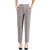 Summer Stretch High-Waist Casual Pants for Women - Loose, Straight-Leg, Grandma Style