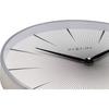 Horloge Murale - NeXtime - 2 Seconds - Ø 40 Cm - Métal - Blanc