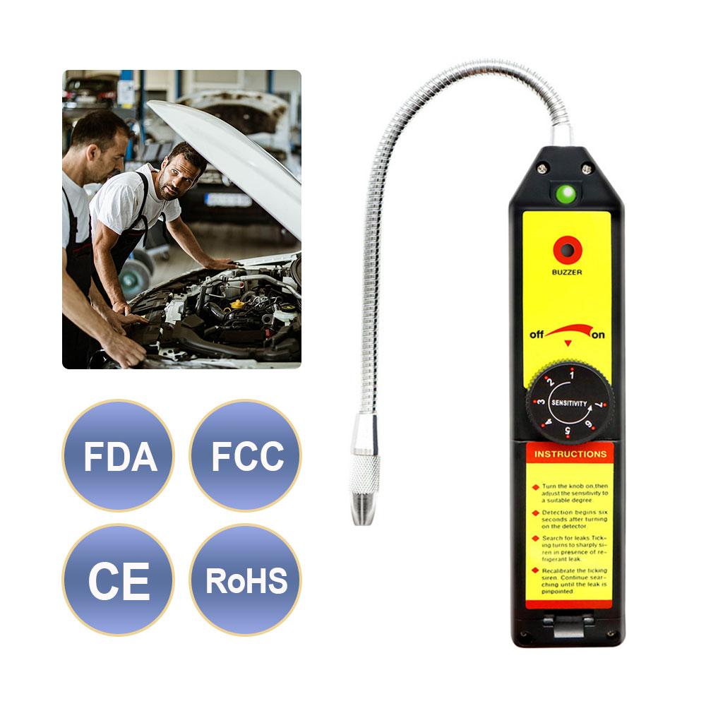 Gas detector gas leak detector Freon gas analyzer CFC HFC Halogen Gas Refrigerant Leak Detector Air Conditioning R22a R134a