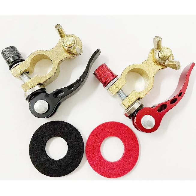 

12V24V автомобильный латунный материал, клемма аккумулятора, 1 пара, автоаксессуары, зажим для кабеля, быстроразъемный зажим для автомобиля, мастерская Style 4