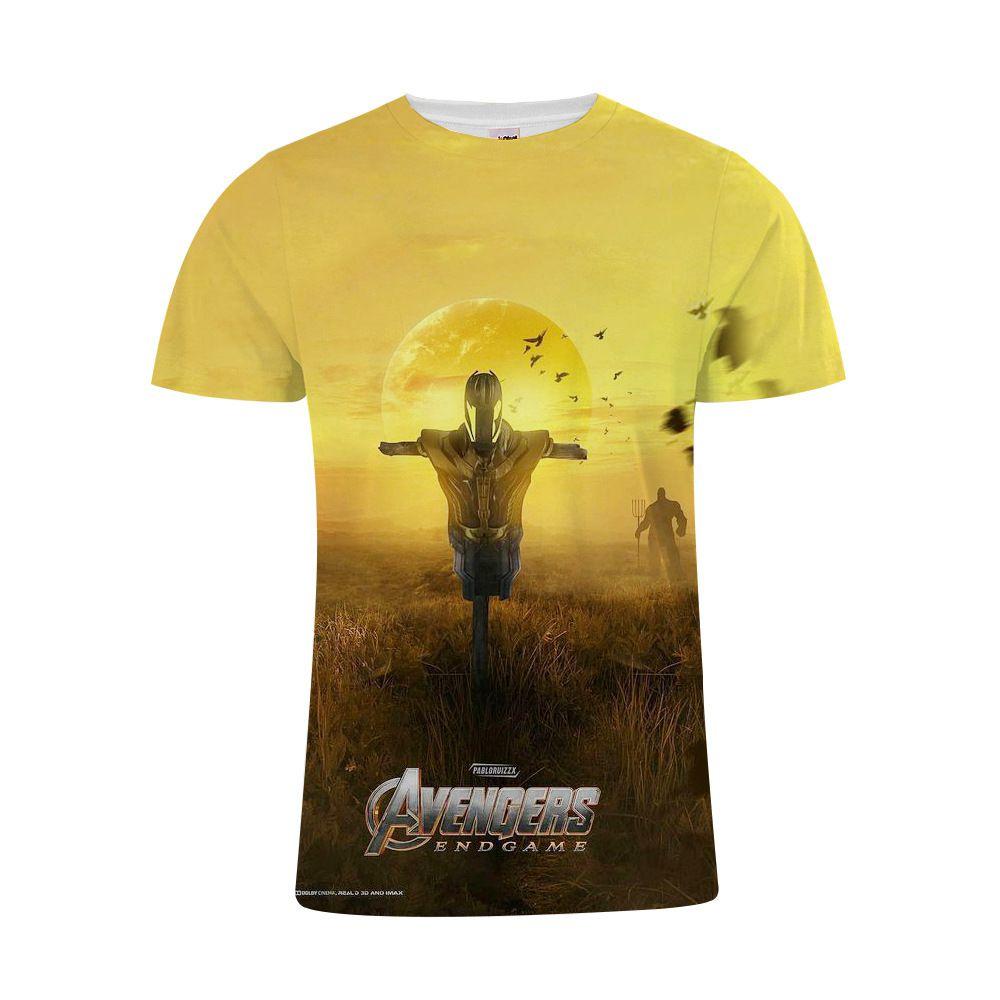 Avengers 4 Endgame T-shirt Superhero 3d Short Sleeve Stylish Casual Tee Top