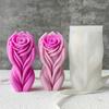 3D Flower Hand Silicone Candle Molds Silicone Soap Molds for Candle Soap Chocolate Molds for Candy Cake Fondant Baking