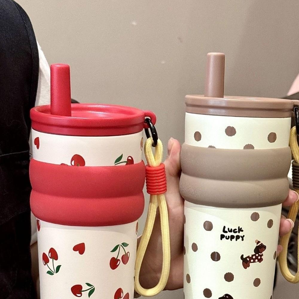 Large Capacity Thermos Water Bottle Stainless Steel Vacuum Cup Durable Insulation Cup  Travel