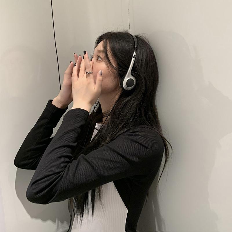 Auriculares Clásicos Retro Música Mp3 Walkman Sentimientos Retro Portátiles con Cable Pequeños Auriculares Deportes Accesorios para Fotos