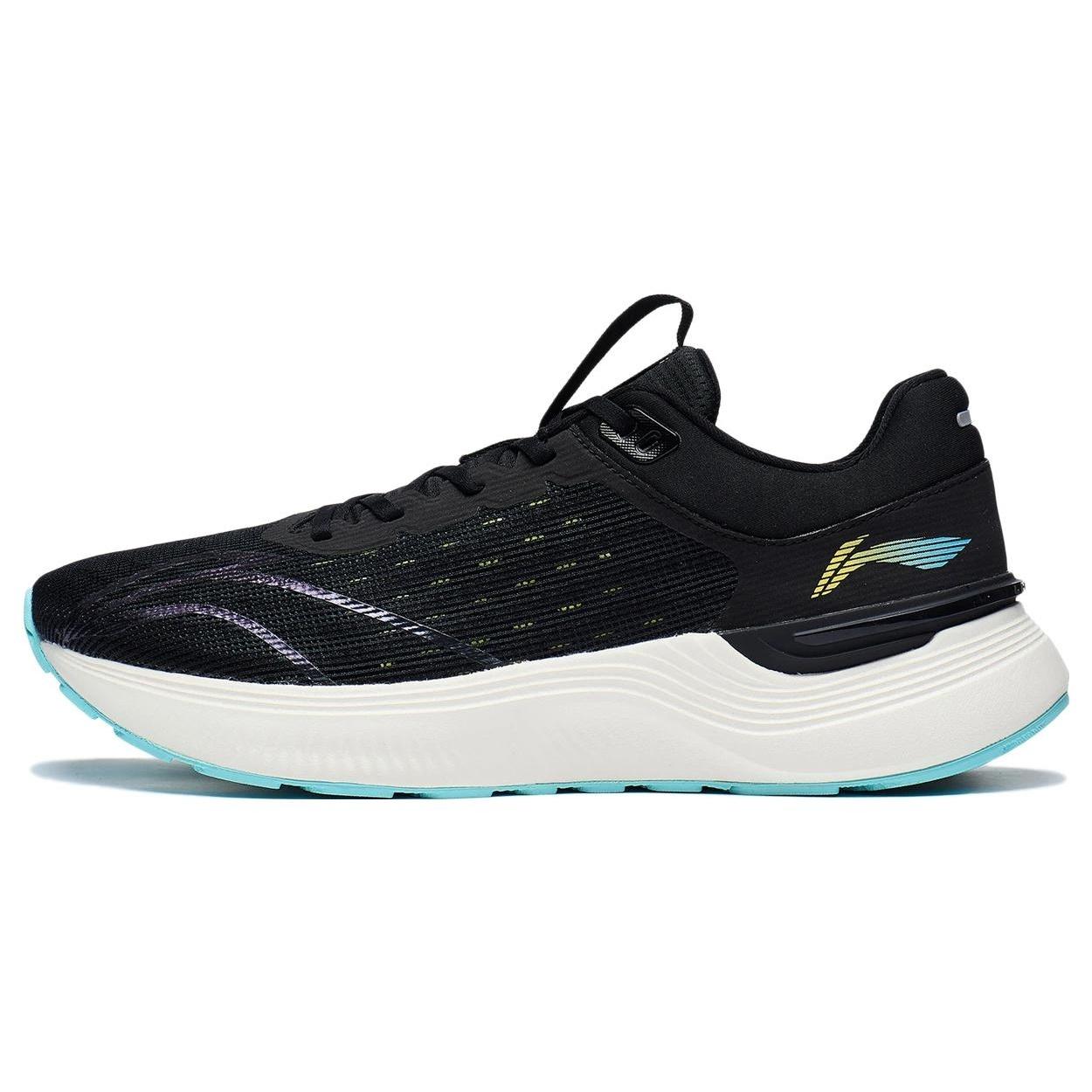 Li-Ning Light Shadow Element Black Teal White Men s ARHS041-5 EU 43