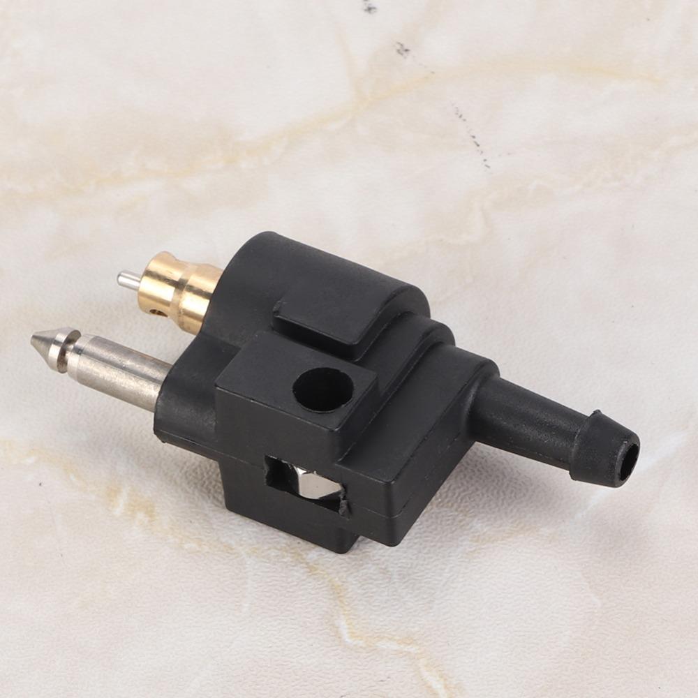 Connettore Serbatoio Carburante in Plastica Connettore Maschio Nero Giunto Tubo Motore Fuoribordo Motore Fuoribordo