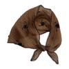 Stylish Silk Feel Polyester Scarf Sun Protective Headwear Reusable Headscarf Fashion Accessory for Beach Hiking Work