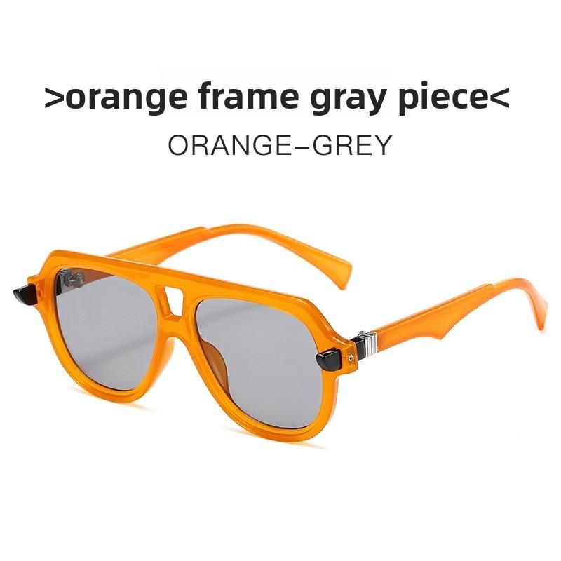 Euro Style Double Bridge Sunglasses With Pc Frame For Outdoor Sports And Fashion Accessories