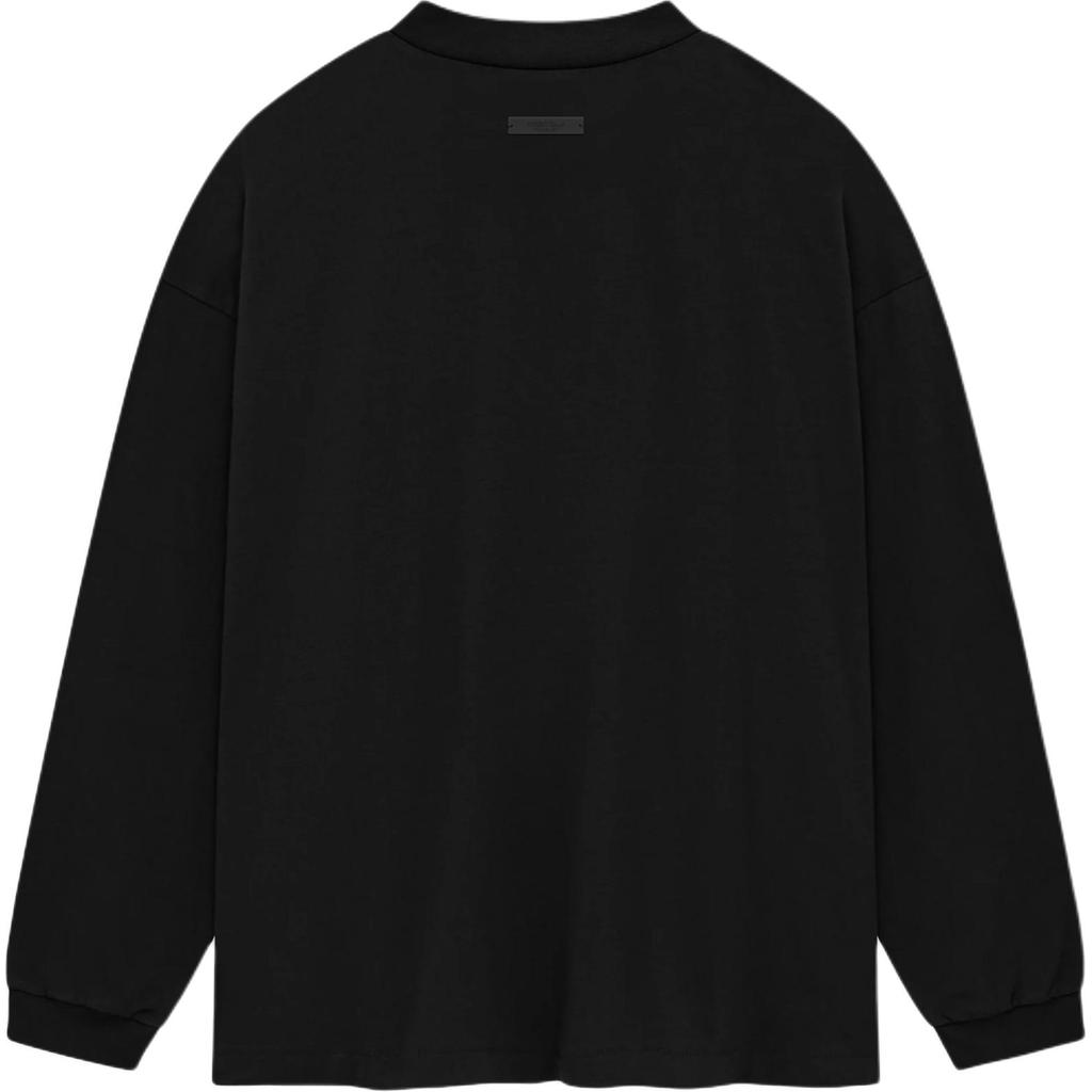 Fear of God Essentials Jersey Long-Sleeve Tee Black Men Tops 125HO244200F