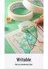 White High-Adhesion Washi Art Tape: Hand-Tearable, Water-Based Masking Tape for Student Drawings
