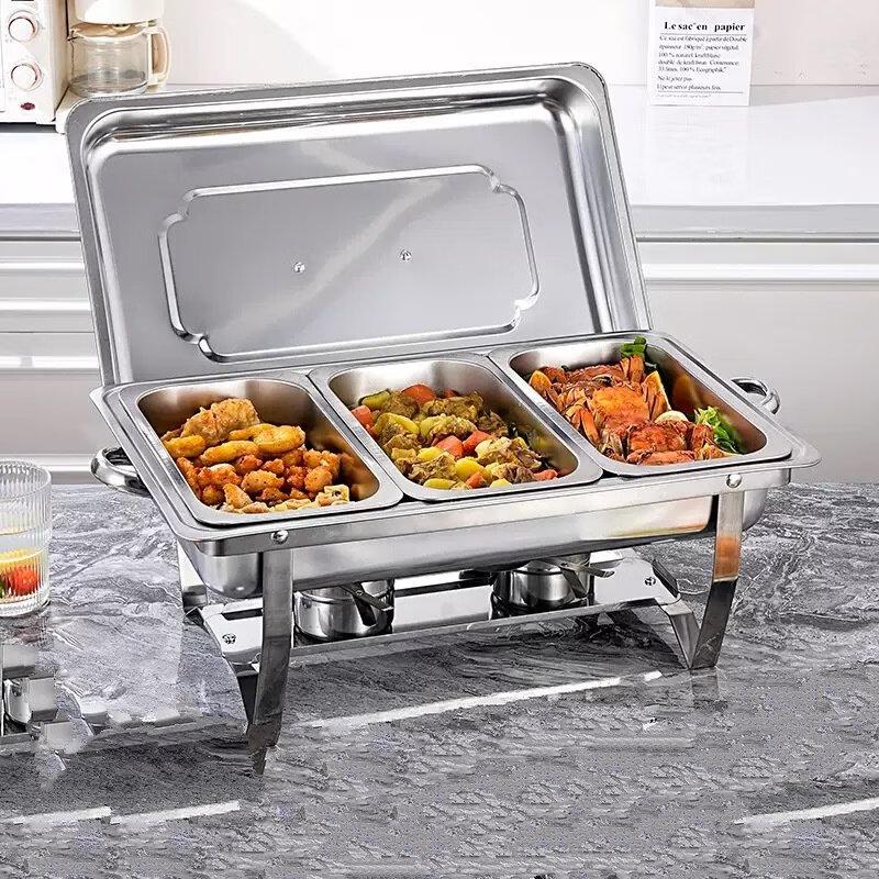 Складная подогреваемая витрина для фуршета ZISIZ