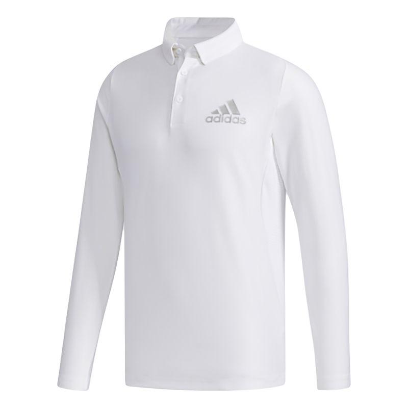 

Adidas Casual Comfortable Soft Golf Long Sleeve T-Shirt Men Tops White FJ3791 XL