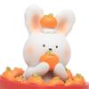 Chinese Statue Figurines Home Decoration Table Centerpieces Shaking Bunny Sculpture for Desktop,